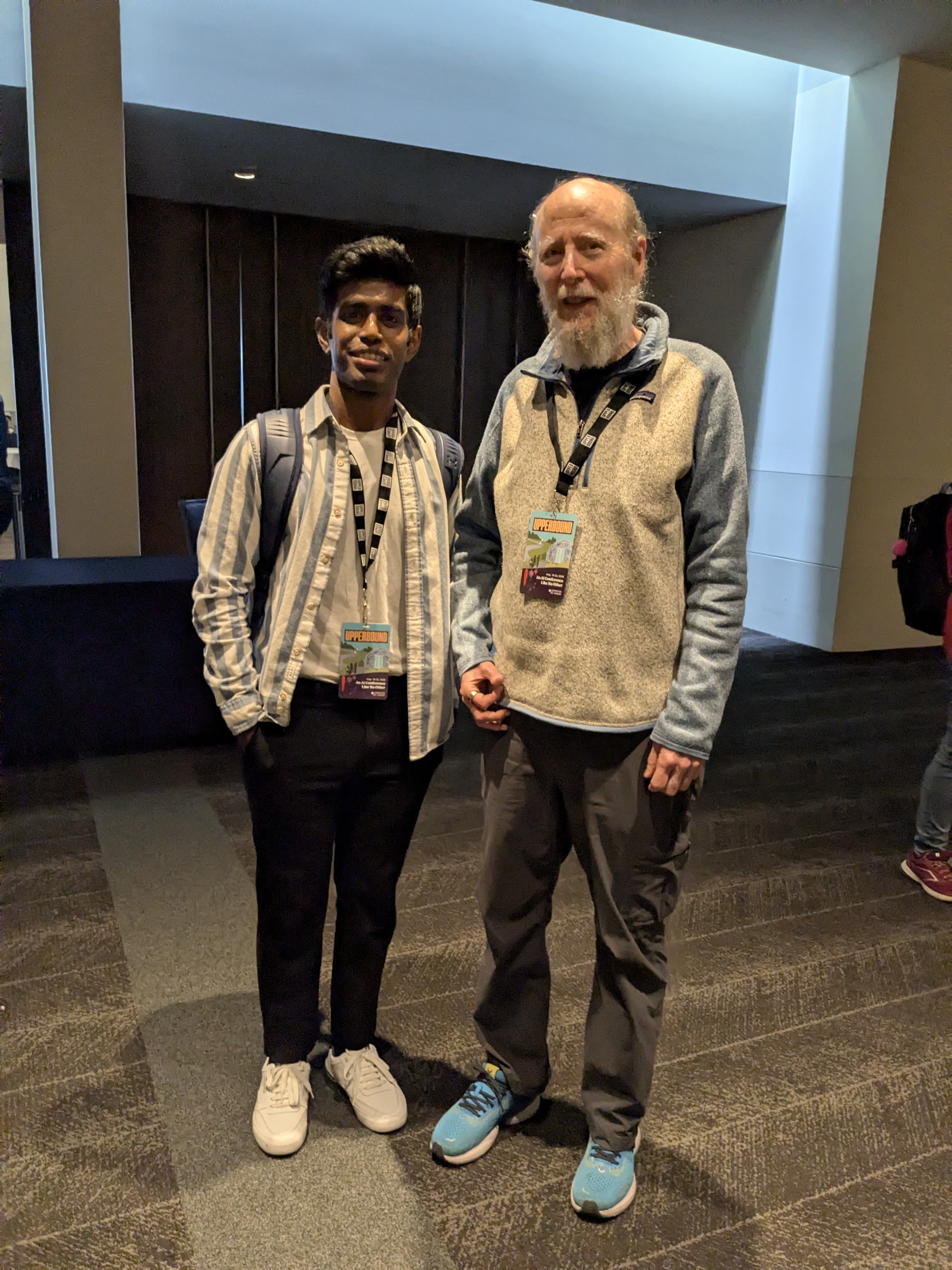 With Richard Sutton, 2024 Turing Award winner